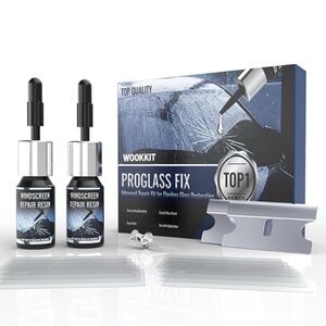 Windshield Chip Repair Kit, 2026 New Upgrade Crack Repair-2 bottles